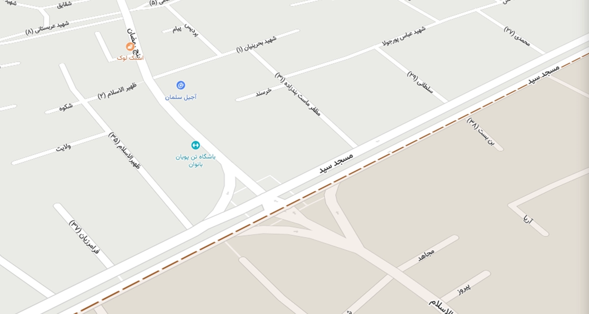 مسیریابی فروشگاه امنیت اوستا